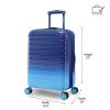 Hardside Fibertech Carry On Luggage 20", Sunny Sky