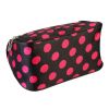 Travel Makeup Bag Portable Cosmetic Organizer with Cosmetic Mirror Waterproof Toiletry Wash Bag for Women