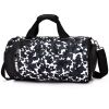 20" Waterproof Sport Gym Bag 600D Polyester Travel Duffel Bag Dry Wet Separated