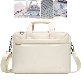 Simple And Creative Solid Color Laptop Bag (Option: Khaki-15.6inches)