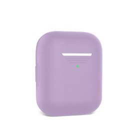 Generation Earphone Case Silicone Protective Cover (Option: 096 Pink Purple-AirPods12 Generation)