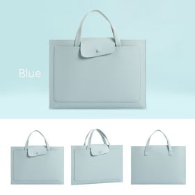 Suitable For Apple Notebook Laptop Bag Liner (Option: Sky blue 2layers-13inches)